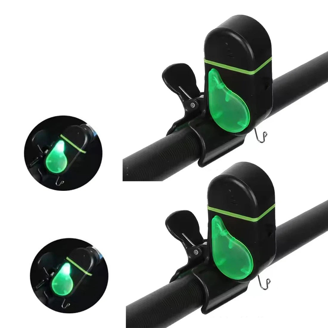 JoyFish BiteAlert™ — LED Fishing Bite Alarm
